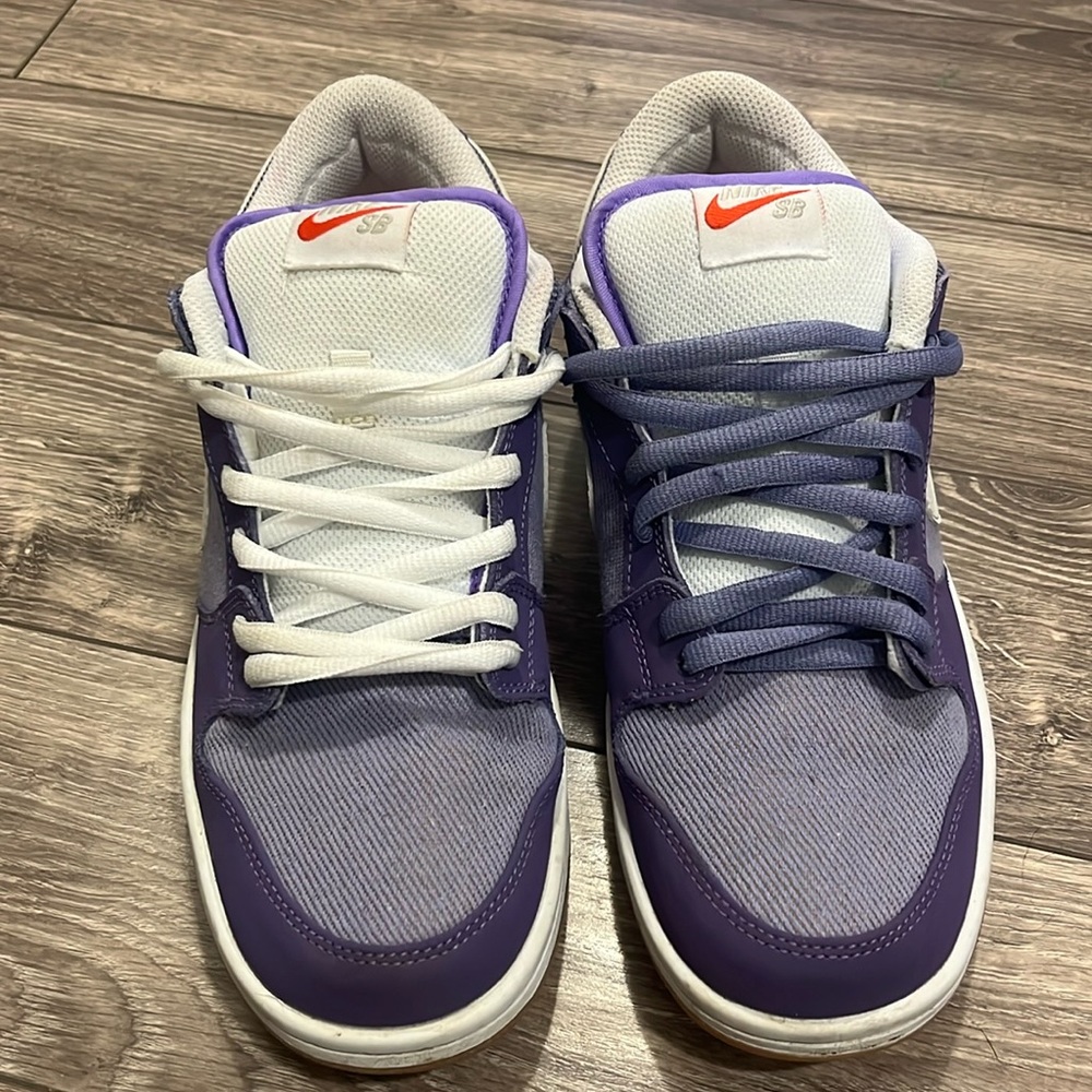 Nike SB Dunk Low Pro ISO Orange Label Unbleached Pack Lilac